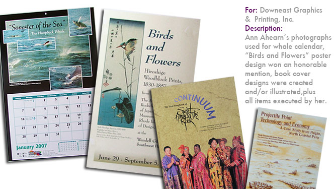 Calendar, Poster and Book Designs